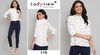 Ladyview Topsy 4 Fancy Casual Party Wear Western Top Collection
